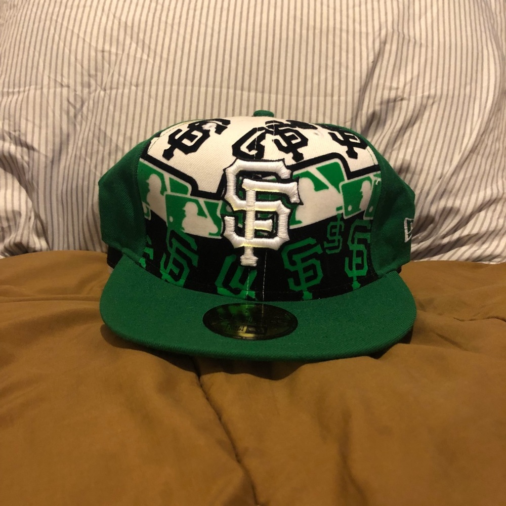 San Francisco Giants cap.